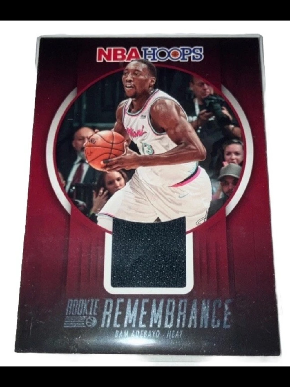 NBA Hoops Bam Adebayo Rookie Remembrance Miami Heat Card NM+